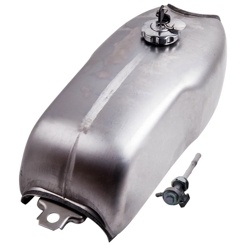 

Universal Custom Cafe Racer Fuel Tank Petrol Tank 9L/2.4 Gallon for Honda for Yamaha RD50 RD350 for BMW Refit Fuel Petrol Tank