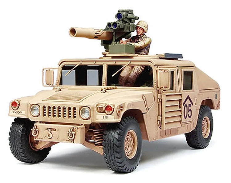 Tamiya масштаб 35267 1/35 военный США M1046 холмовый буксир транспортировщик ракет