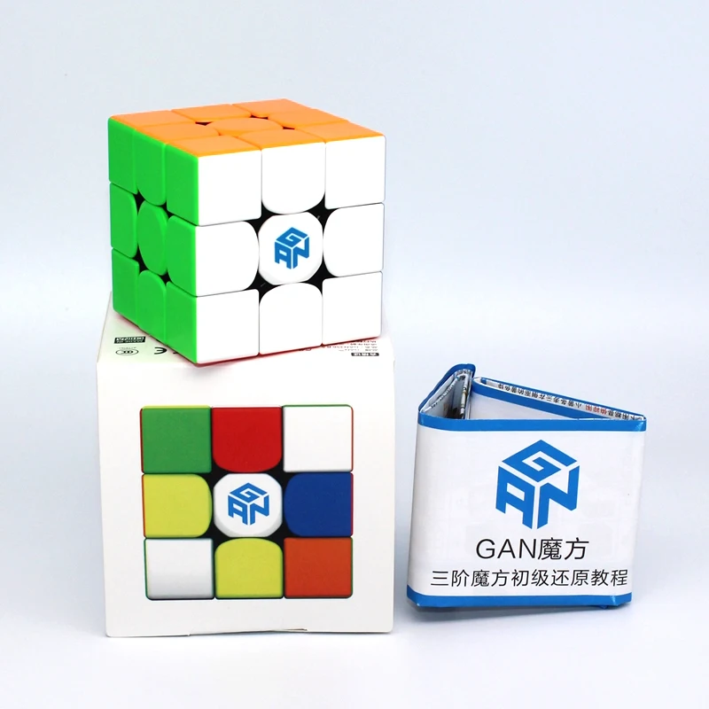 

GAN 356 RS Rubick Stickerless Magic Cube 3x3x3 Professional 3x3 Speed Puzzle Fidget Children's Toy gan 356 rs Rubix Cubo Magico