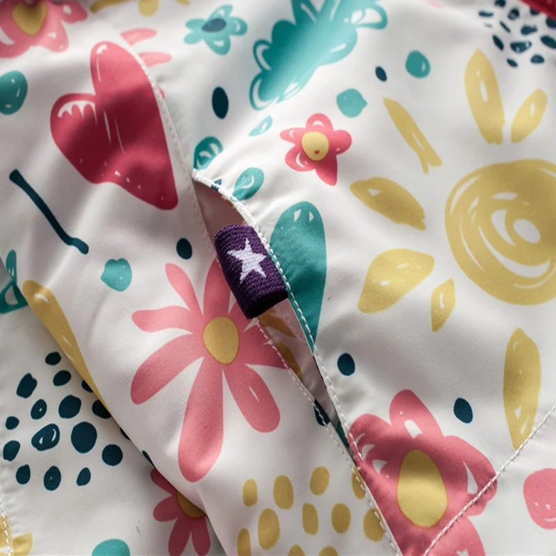 Куртка для маленьких девочек Осень-зима 2018 ветровка верхняя одежда мальчиков