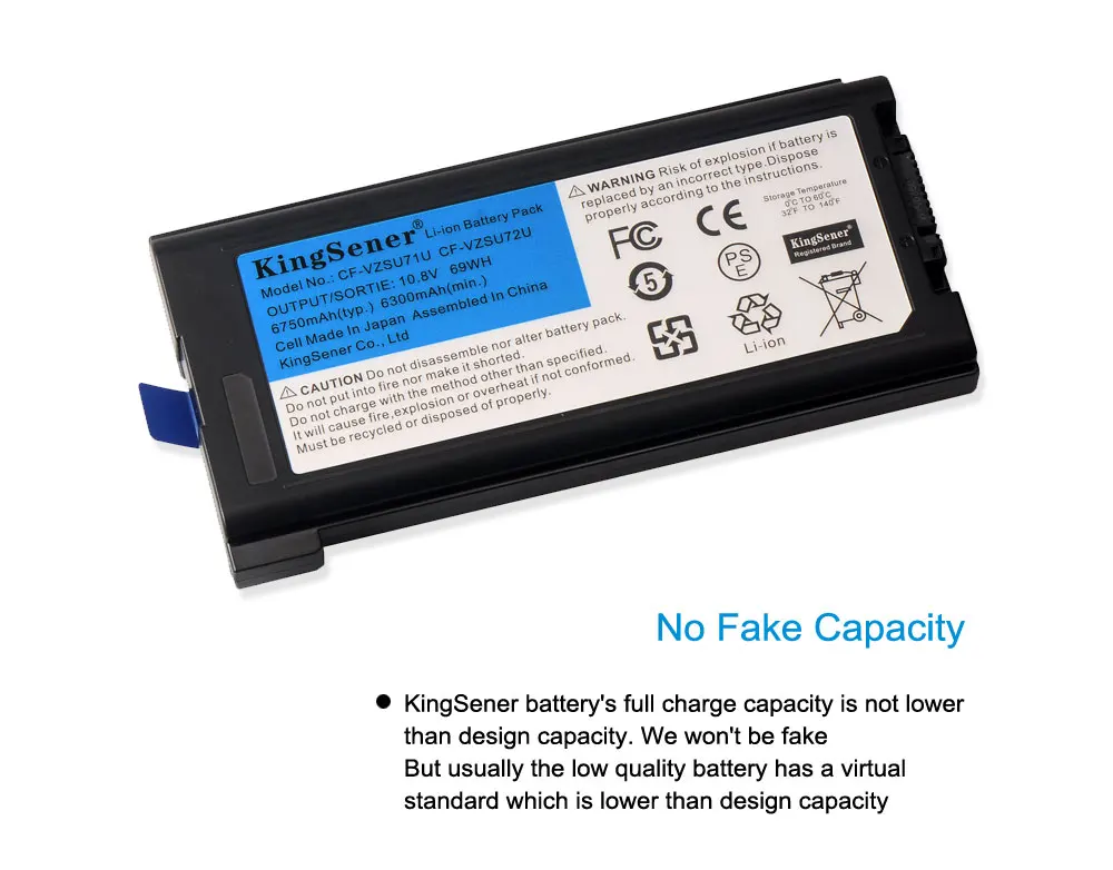 KingSener 10 8 В 6750 мАч телефон для ноутбука Panasonic телефона|toughbook batteries|batterie 8v6 cell battery |