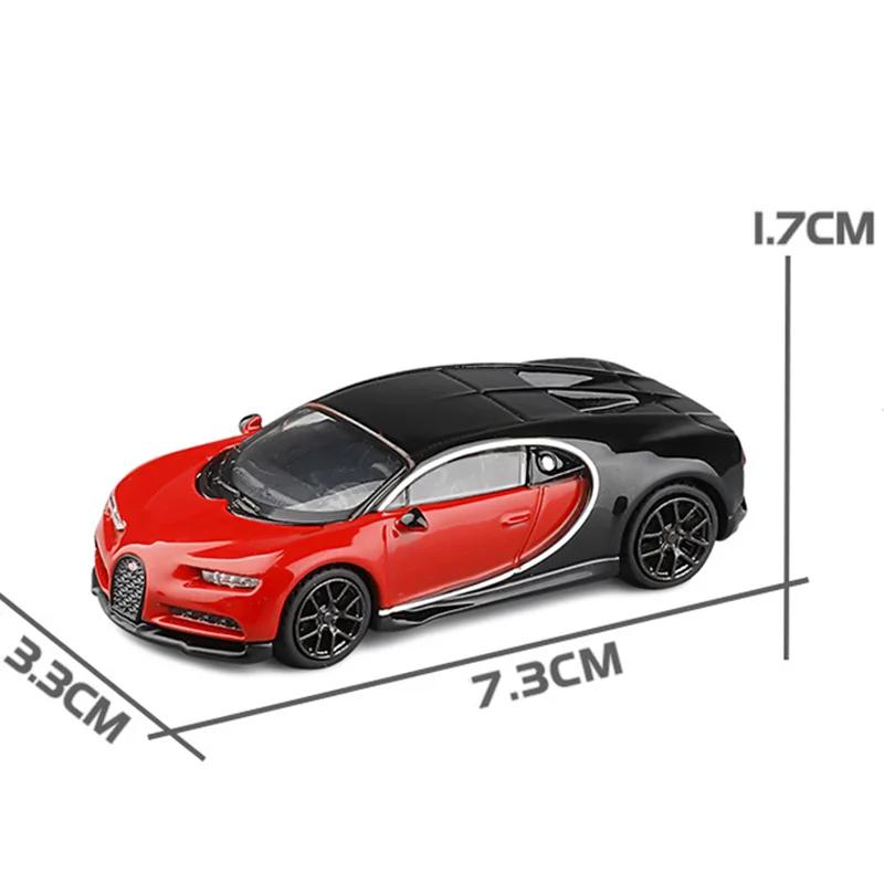 Горячая Распродажа 1/64 Bugatti Chiron Diecast сплав модель игрушки суперкар мальчик