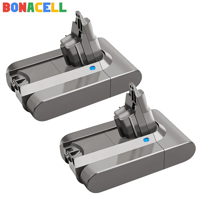 Литий ионный аккумулятор Bonacell батарея для пылесоса Dyson V6 DC58 DC59 DC61 DC62 DC74 SV09 SV07 SV03 21 6