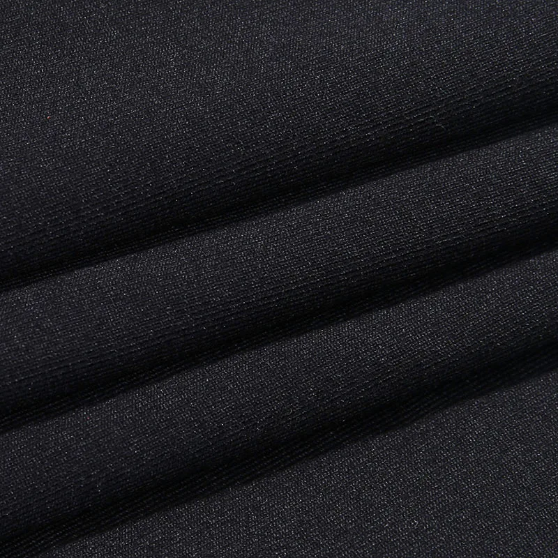 InstaHot/черные и белые футболки на молнии короткий топ с длинными рукавами Тонкий отложной воротник женские осенние однотонные уличные повседневные футболки