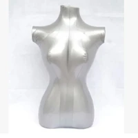 fashion 66cm inflatable female mannequin cloth pvc models swimsuit bra display sewing upper bodym00008