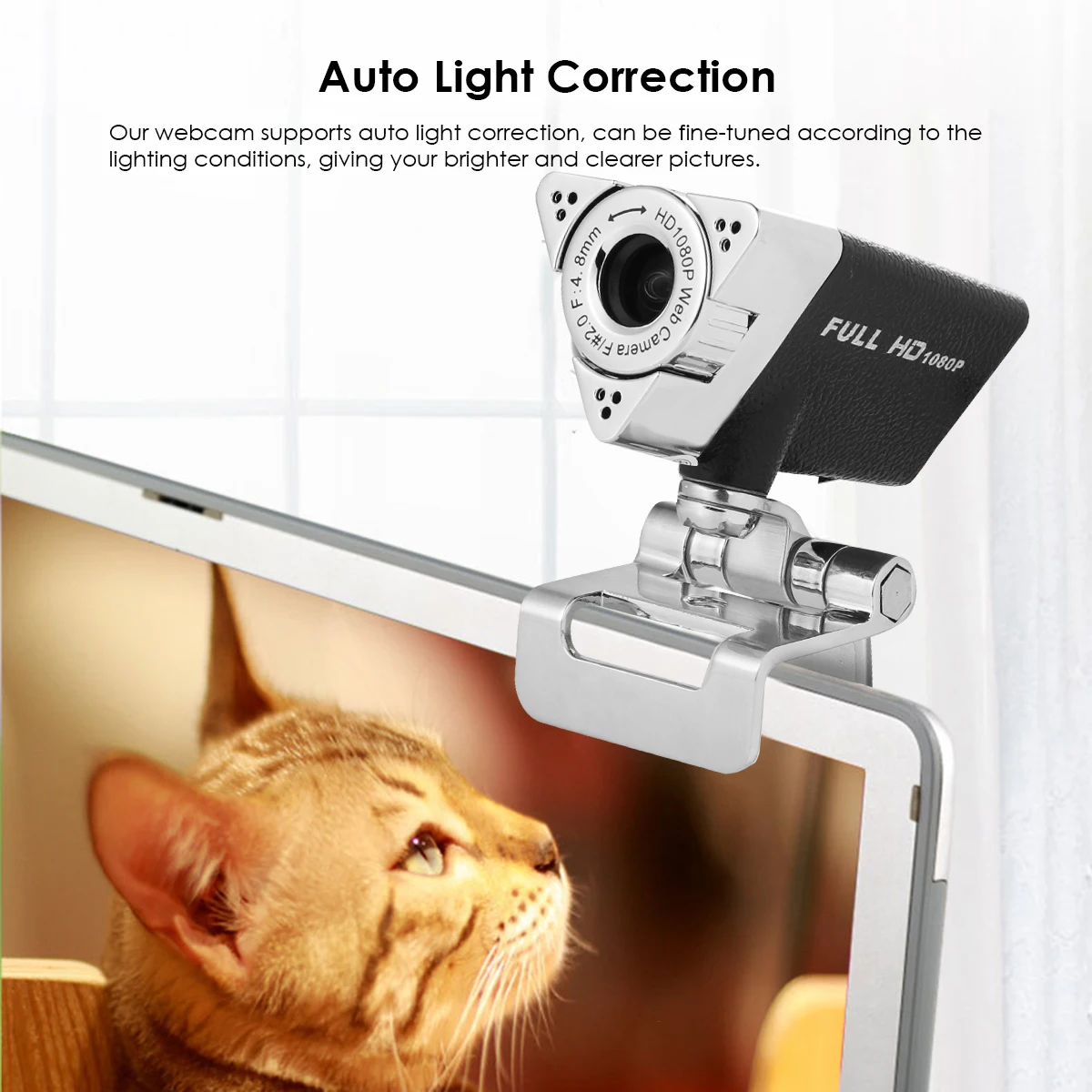Веб-камера USB2.0 2 МП 1080P Full HD встроенный микрофон | Компьютеры и офис