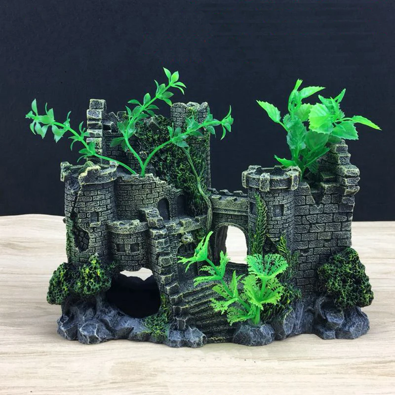 

Aquarium Decoration Resin Mountain Tree Coral Ornament Decor