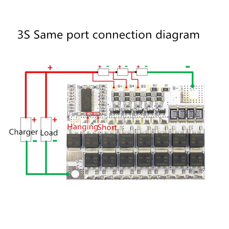 Bms 12V 16 8 V 21V 100A литий ионная плата для защиты литиевых батарей с балансом Pcm 18650 Lipo