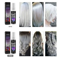 30ml temporary spray hair dye liquid hair dye unisex hair color dye redgrey instant color dye easy to use hair styling tools