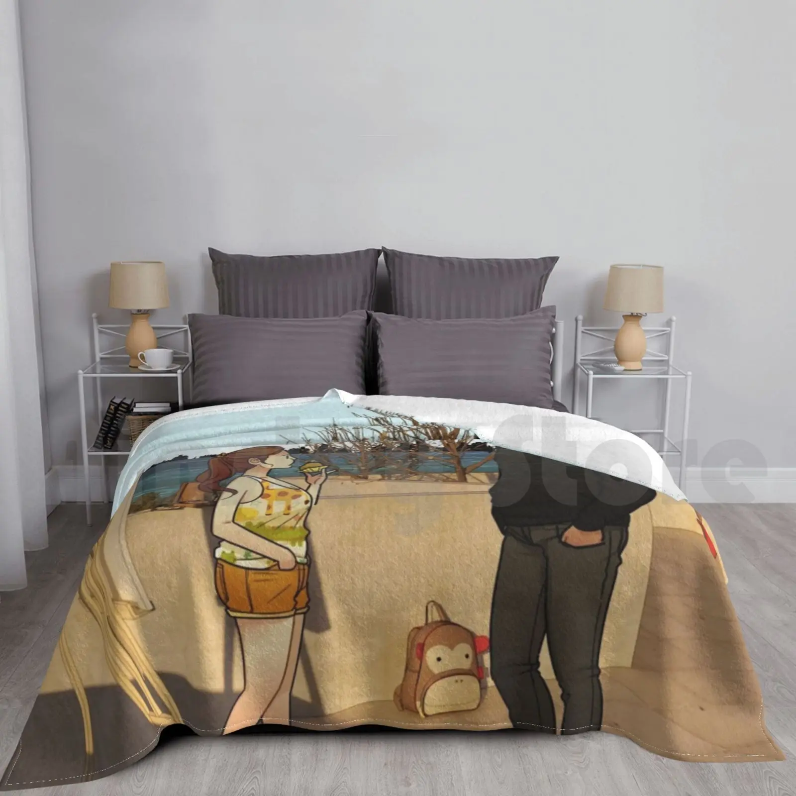 Модное повседневное одеяло Tora &amp Poppy на заказ