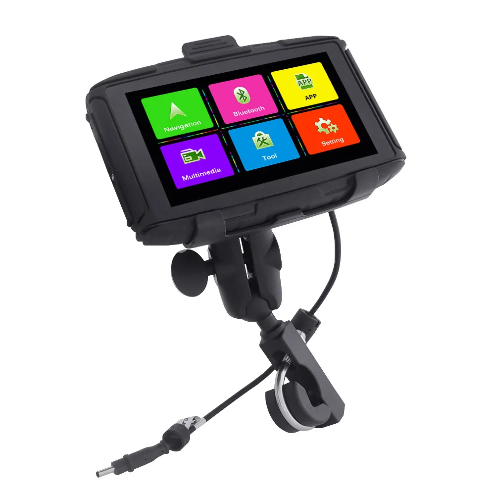 2018 Gps Moto новейший RAM512 Android IPX7 водонепроницаемый WiFi Bluetooth 4 0 магазин Googleplay Karadar