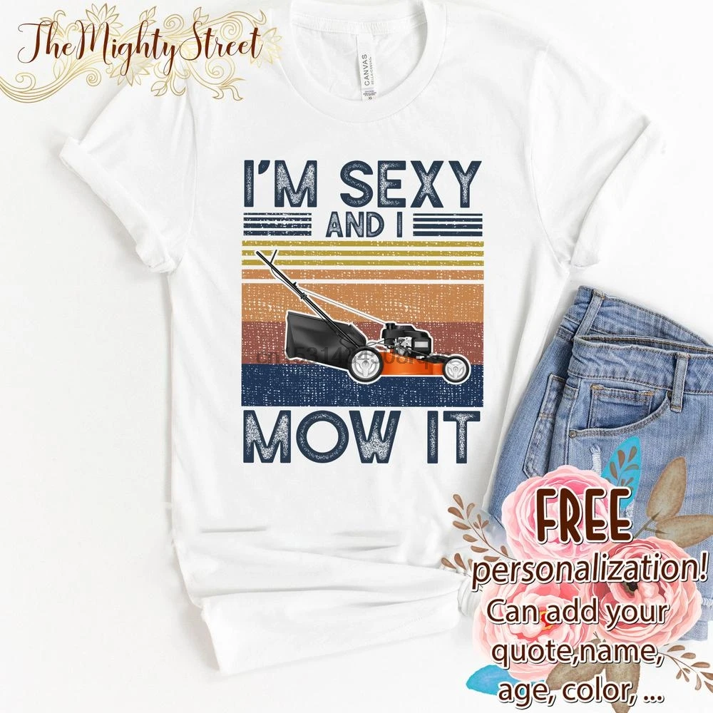 Футболка с сублимационной печатью для садоводства влюбленных ухода за лужайкой |