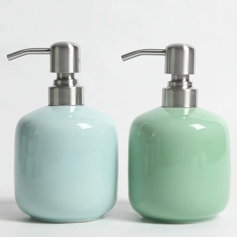 Диспенсер для жидкого мыла керамический роскошный лосьона шампуня геля