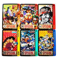 54pcsset jump japanese anime ip dragon ball saint seiya bleach yuyu hakusho no 2 hobby collectibles game anime collection cards