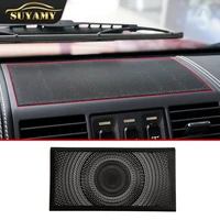 car styling audio speaker for mercedes benz g class w463 2004 2011 dashboard loudspeaker cover stickers trim auto accessories