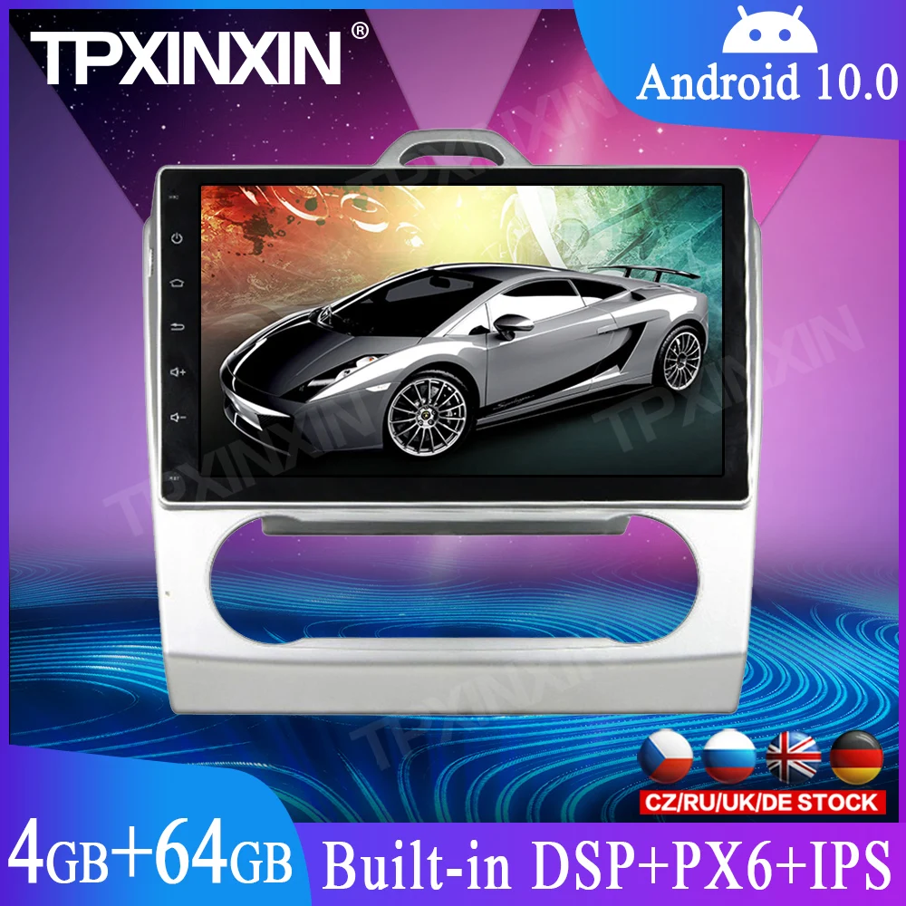 

Автоэкран для Ford Focus 2004-2011, Android, мультимедийное радио, DVD-плеер, Автомобильная GPS-навигация, автомобильный стерео радиомагнитофон, Carplay