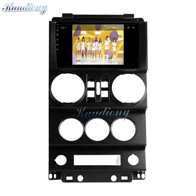 

Kaudiony 9" Android 10.0 Car Radio Automotivo For Jeep Wrangler Car Multimedia Player Auto GPS Navigation Stereo DSP 2008-2010
