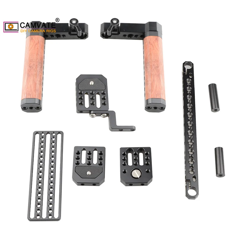 Крепление для монитора управляющего камеры CAMVATE с соединительной рейкой сыра и