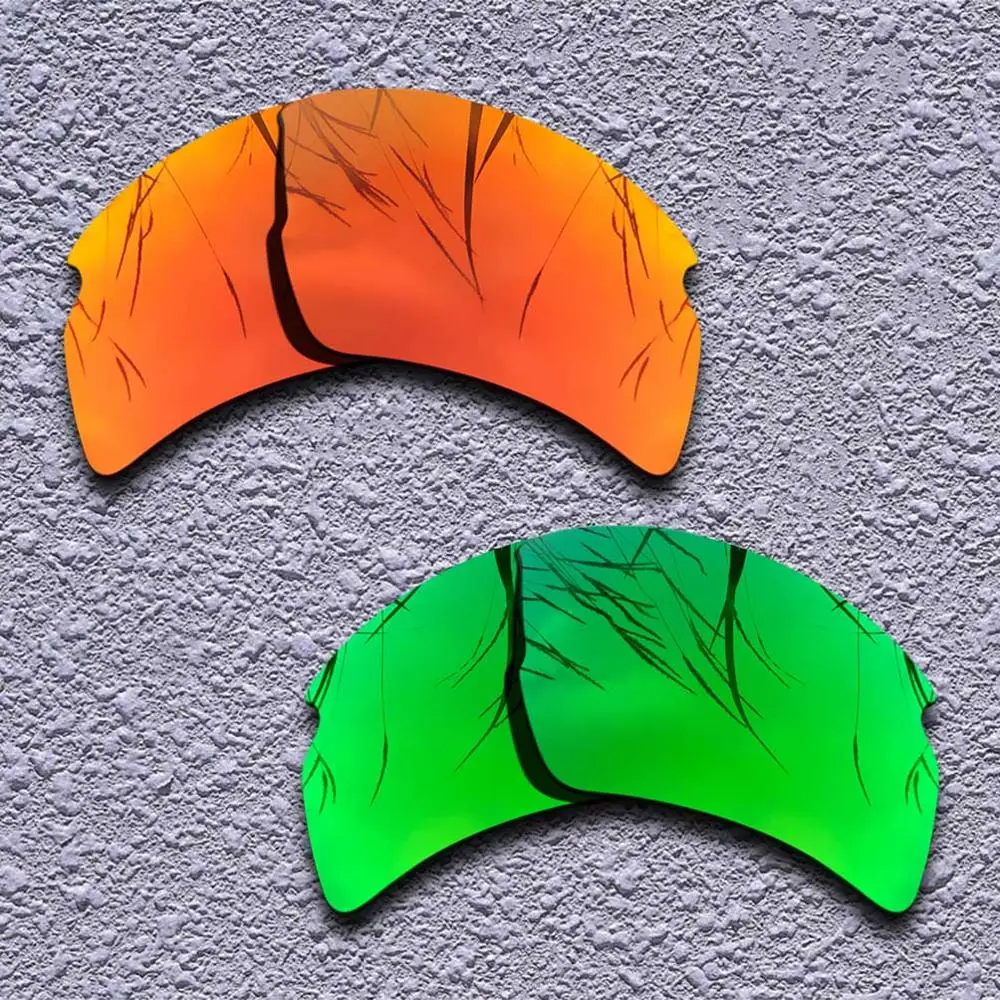 2 пары поляризованных сменных линз для солнцезащитных очков Oakley Flak 0 XL несколько