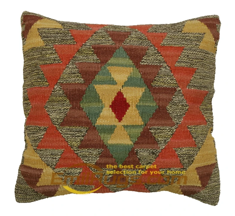 Наволочка для подушки 50x70 Kilim домашний декор ручной работы ручная работа плетеная