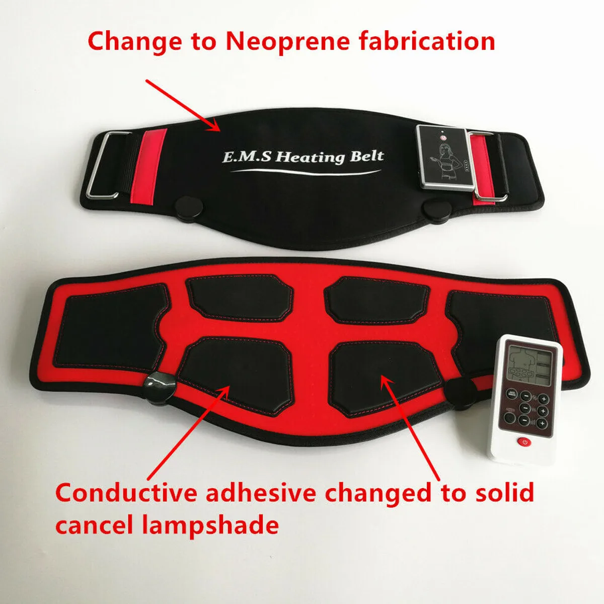 

EMS Heating Belt Slimming Massage Electric Pulses EMS Trainer Muscle Stimulator Acupuncture Physiotherapy Myostimulator