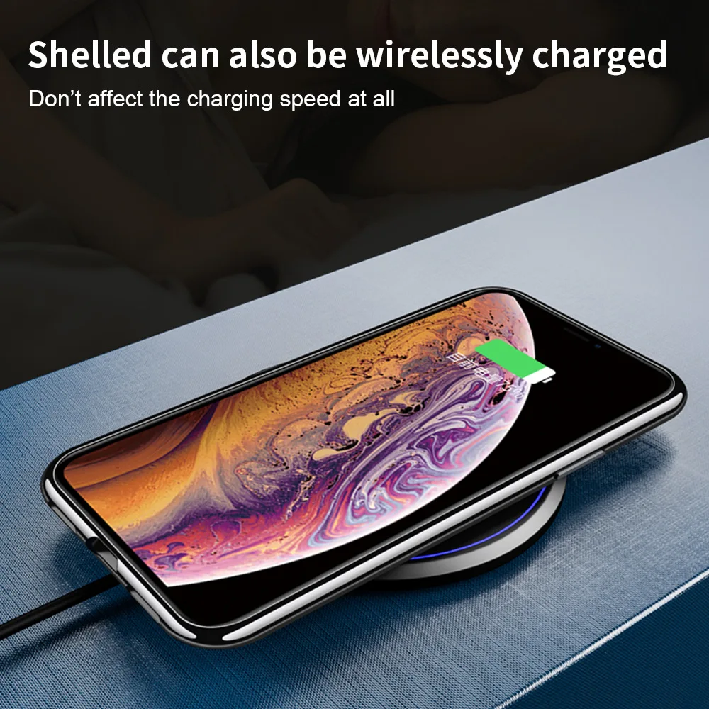 2019 Magnetic adsorption Phone Case For iPhone 11 Pro Max XR XS MAX X 8 7 6 6s Plus PC Bumper Macaron Cases Glass Magnet Cover | Мобильные