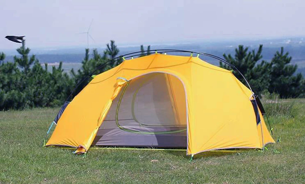 Asta gear полумесяц 2 20D Silione нейлон 2 человек ветрозащитная, непромокаемая кемпинговая палатка