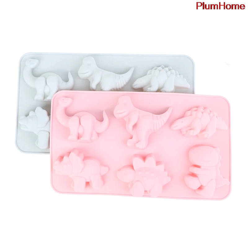 Силиконовые формы для торта в виде динозавра Детская мультяшная форма шоколада