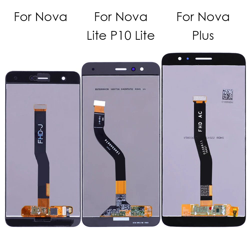 Дигитайзер с сенсорным ЖК экраном 100% дюйма для Huawei Nova Plus дисплей дигитайзером HUAWEI