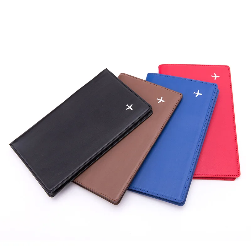 

RFID passport bag pu leather passport holder wallet card holder multifunctional passport protective cover boarding leather case