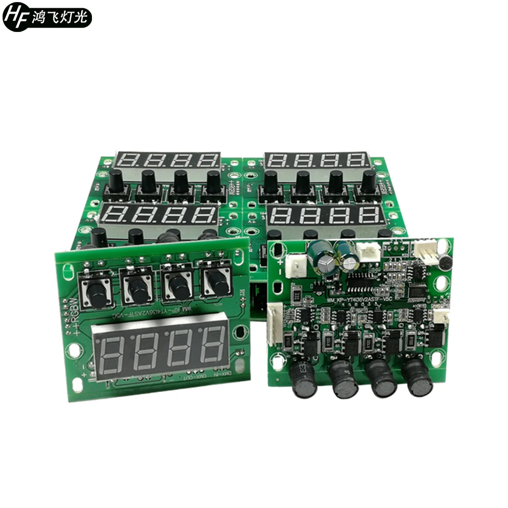 

10 PCS RGBW 4in118X12W LED PAR Light Motherboard 24X12W Led Par Motherboard DMX 4/8 Channel