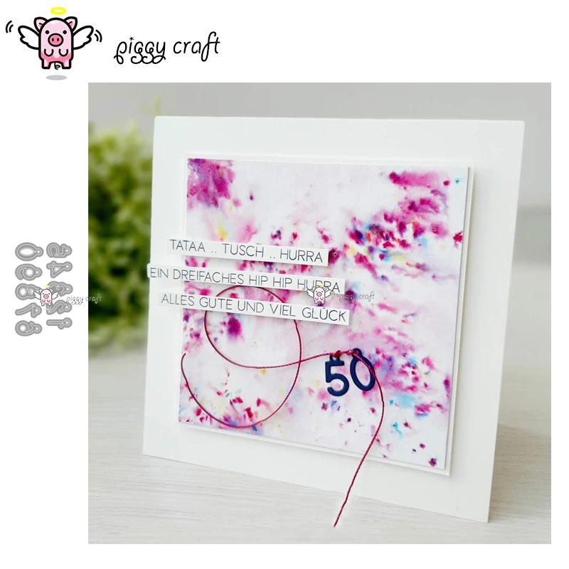 Свинья для рукоделия металлические режущие штампы порезанные формы украшение