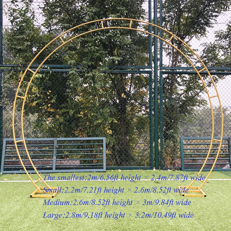 Открытый Свадебный Арка свадебный фон Двойной арки цветок стенд вечерние