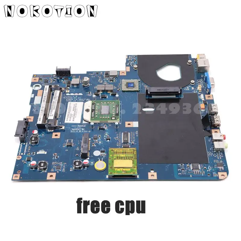 Материнская плата NOKOTION MBPGY02001 MB. Pgy020001 MAIN BAORD для Acer aspire 5516 5517 5532 материнская