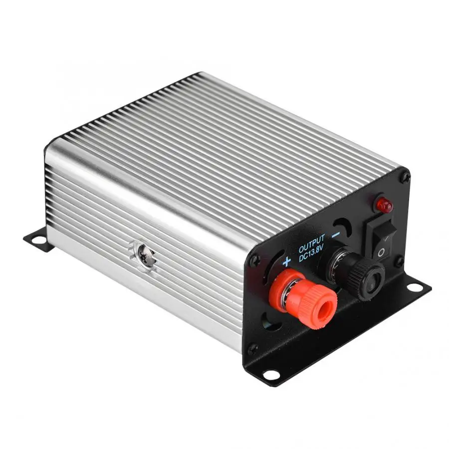 DC 24V до 13 8 V 45A переключение Питание силовой трансформатор для авто мобильное