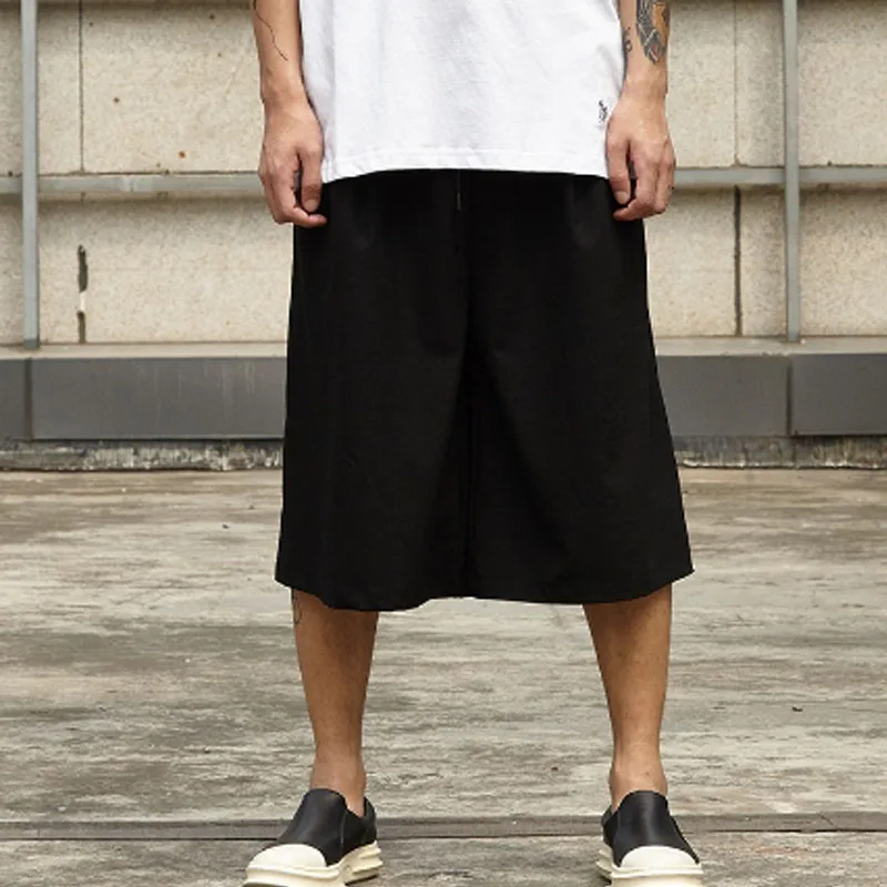 Уличная одежда Homens модные повседневные брюки летнее кимоно в стиле хип