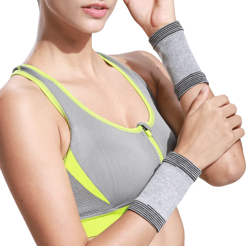 2 шт. спортивный фитнес браслет эластичный Кроссфит Теннисный обертывания для