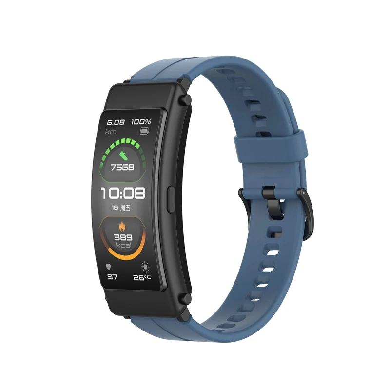 Ремешок силиконовый для Huawei TalkBand B3 B6 TIMEX универсальный браслет наручных часов 16