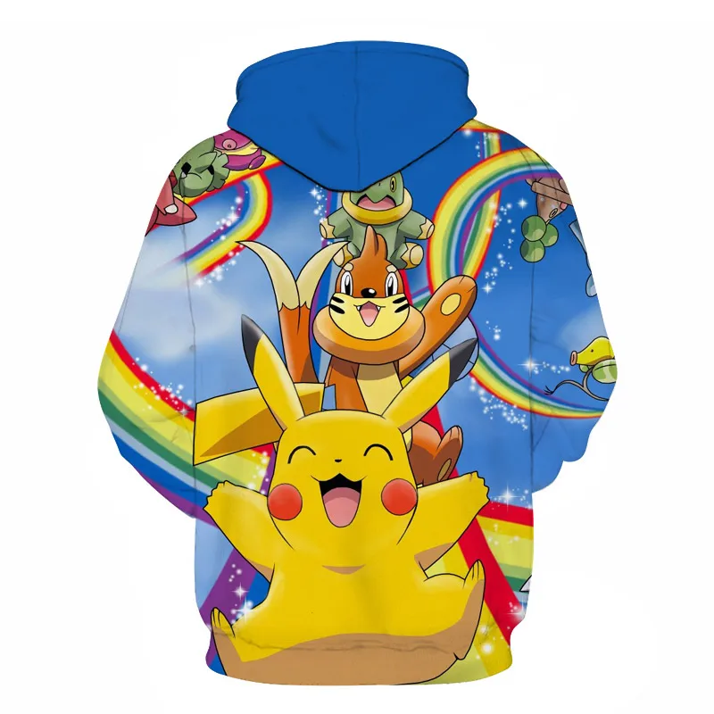 Пикачу из Pokemon Go 3D Толстовка с рисунком толстовки для мужчин и женщин Umbreon толстовки с капюшоном для мужчин пуловер куртка игровая Одежда для мальчиков