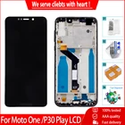 5,9 ''Оригинальный сенсорный ЖК-экран для Motorola Moto One xt, дигитайзер для Moto P30 Play, ЖК-дисплей с рамкой в сборе, замена