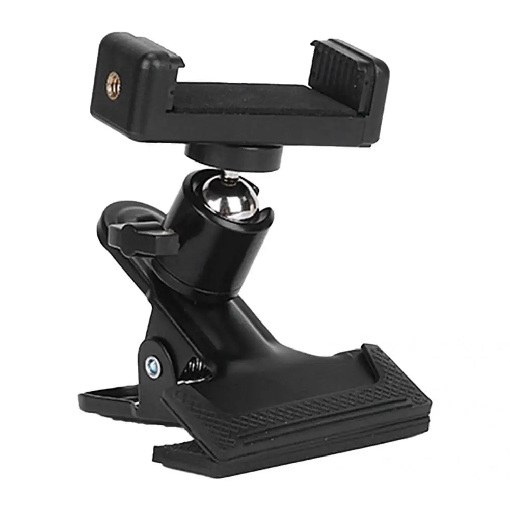 

High Quality Guitar Phone Holder Adjustable Metal Guitar Phone Clip for Performance Guitar Head Holder