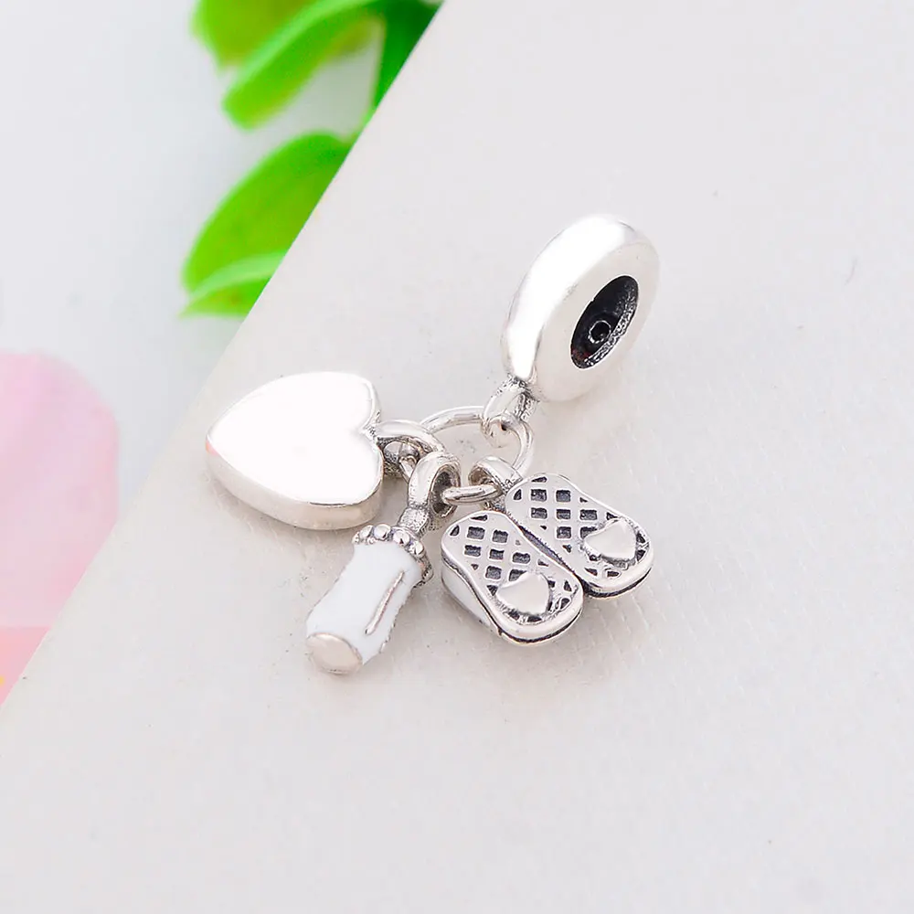 Подвеска из серебра 100% пробы для детской обуви|Бусины| |