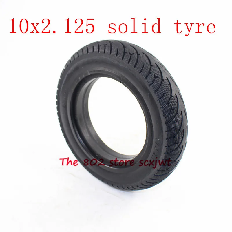 10x2.125 Solid Tyre 10*2.125 Tubeless Tire Explosion proof wear resistance Electric Scooter Tires for Parts | Автомобили и