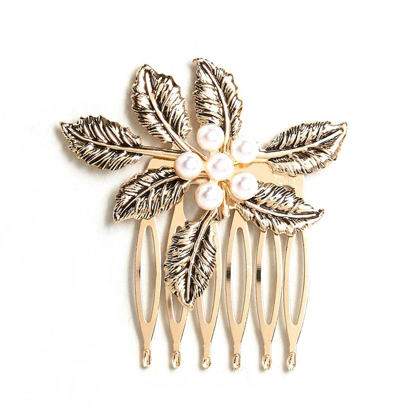 

Ins Fashion Rhinestones Flower Women Ponytail Holder Hair Comb Hair Clip Hairgrips Fashion Hair Accessories