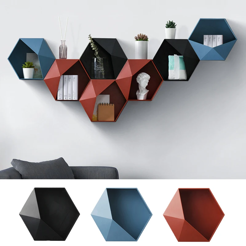 Гостиная настенный геометрический перфорация стены украшения Ванная комната