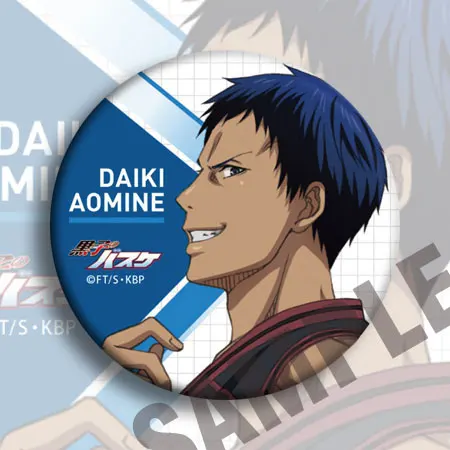 

7pcs/1lot Anime The Basketball Which Kuroko Plays Kagami Taiga Hyuga Junpei Figure 4998 Badges Round Brooch Pin Gifts Kids Toy