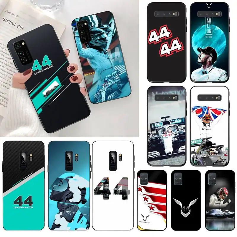 

USAKPGRT F1 driver Hamilton Phone Case for Samsung S20 plus Ultra S6 S7 edge S8 S9 plus S10 5G lite 2020