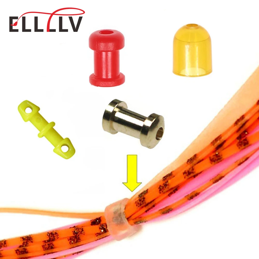 50 шт. медные/Пластиковые скользящие детали рыболовное оборудование для соленой