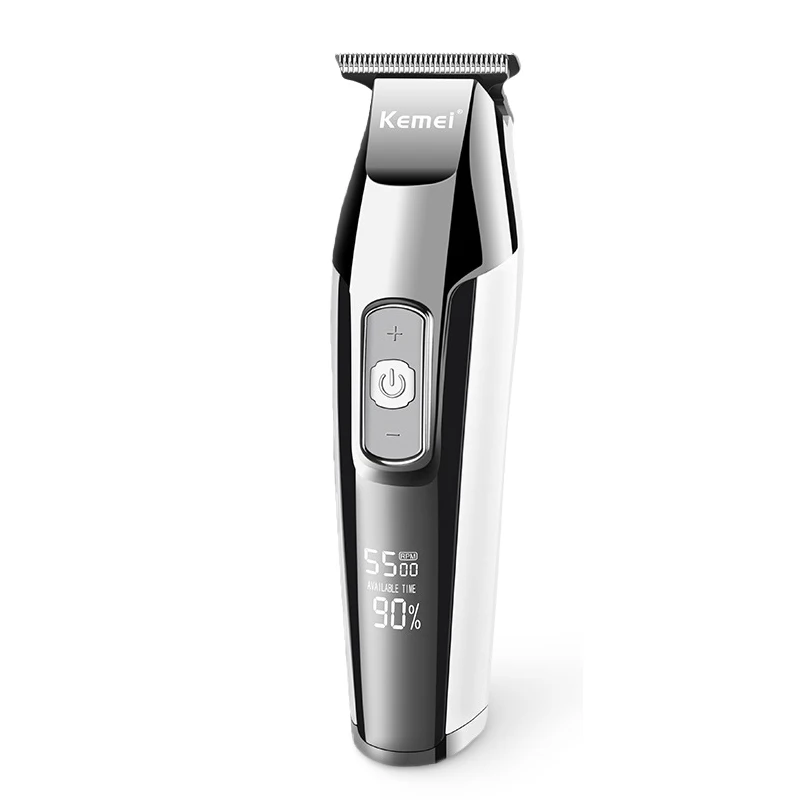 

Kemei Professional Electric Hair Clipper for Men Rechargeable Beard Trimmer Razor Barber Clippers Hair Cutting Machine Haircut