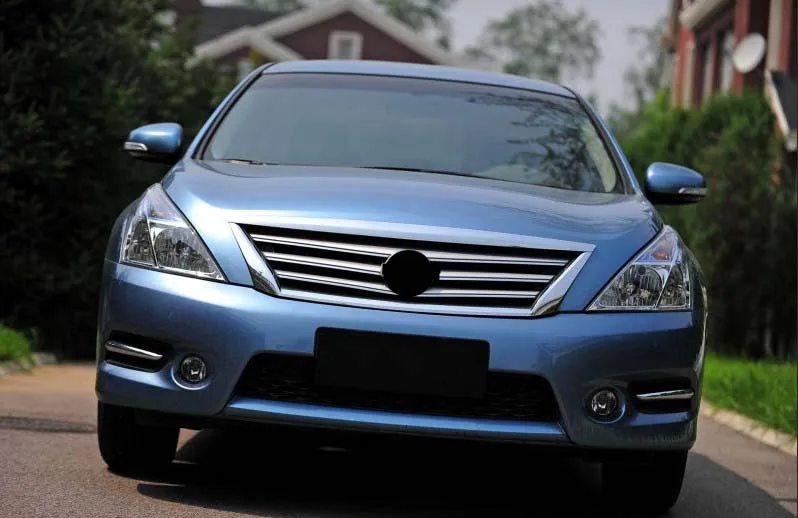 Хромированная передняя решетка радиатора рамка Накладка для Nissan Altima Teana 2011-2012 1